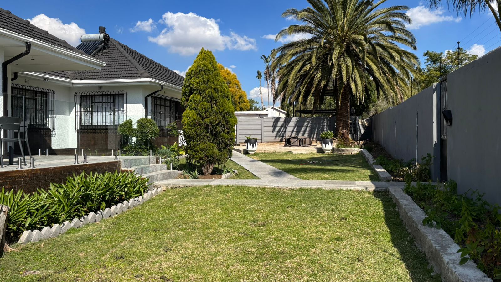 Garden view at Bella Vista